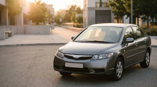 Pare-brise automobile moderne avec technologies embarquées illustrant la protection et l'économie